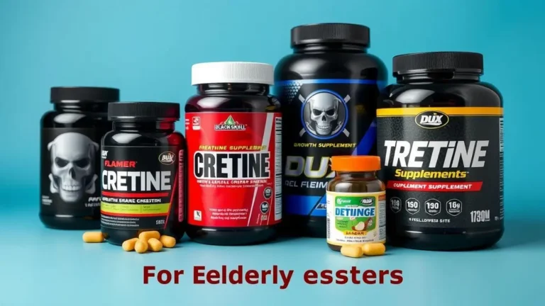 Os Melhores Suplementos de Creatina para Idosos em 2025: Black Skull, DUX e mais – 7 Opções